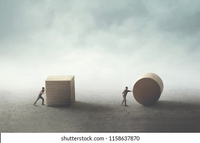 easy problem solving surreal concept - Shutterstock ID 1158637870