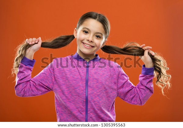 Easy Tips Making Hairstyle Kids Small Stock Photo Edit Now