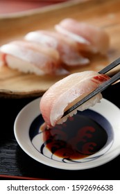 Eat Natural Yellowtail Nigiri Sushi