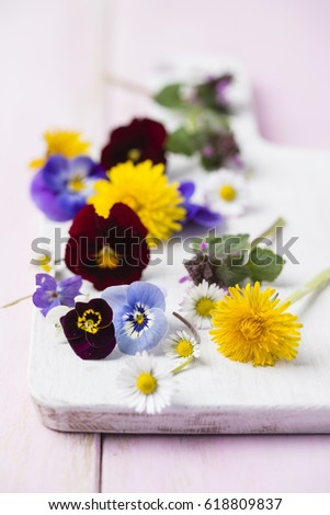 eatable flowers