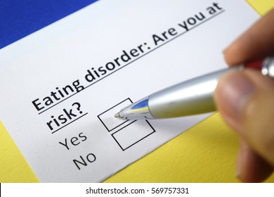 Eating Disorder: Are You At Risk? Yes