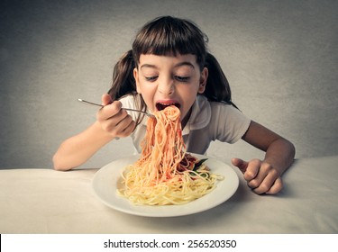 Eating Pasta 