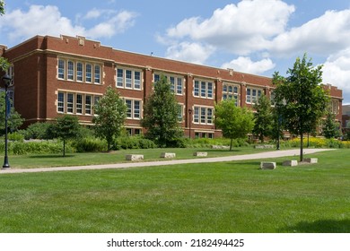 EAU CLAIRE, WI, USA - JULY 24, 2022: Schofield Hall at the University of Wisconsin-Eau Claire. - Shutterstock ID 2182494425