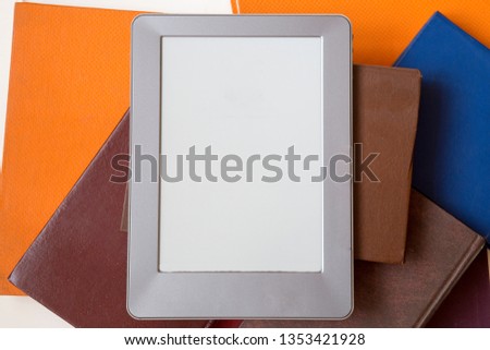 E-book E-Learning Electronic Internet Mobility Concept	