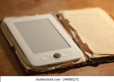 Ebook And Old Book Together