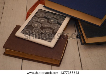 ebook reader new technology and ol books