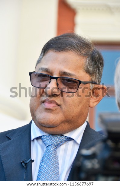 Ebrahim Patel South African Cabinet Minister Stock Photo Edit Now