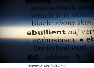 Ebullient meaning