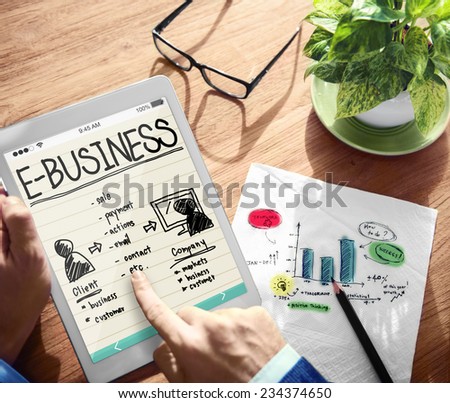 E-Business Technology Concept