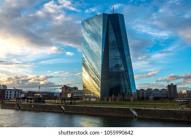 ECB, European Central Bank, Frankfurt, Germany,March 2018