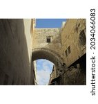 The Ecce Homo Arch on the Via Dolorosa