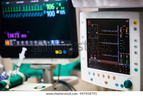 Ecg Monitor Operating Room Stock Photo 447458791 | Shutterstock