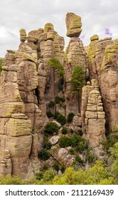 Echo Canyon In The Chiricahua Mountains Of Arizona. 