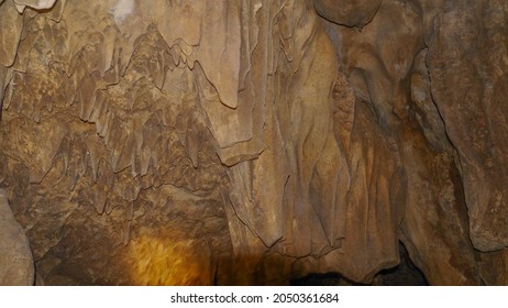 The Echo Of Granit Rock In Cave 