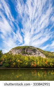 Echo Lake In North Conway, New Hampshire.