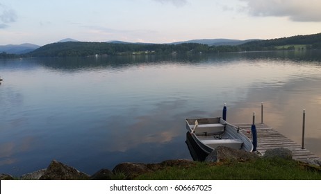 Echo Lake Vermont Sunset