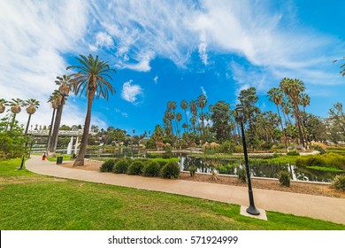 Echo Park In Los Angeles, California