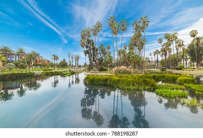 Echo Park In Los Angeles, California