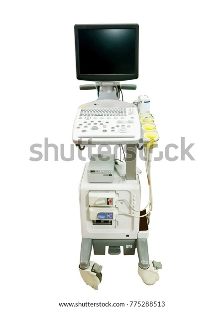 Echo Ultrasound Machine Use Clinical Hospital Stock Photo (Edit Now