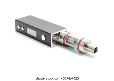 E-cigarette or vaping device isolated on white