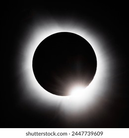 Eclipse 2024, Diamond Ring Phase