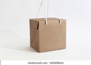 Eco Box Bag For Take Away From The Front