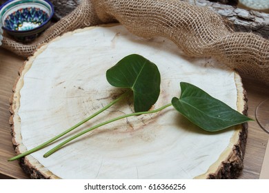 Eco-decor on the table