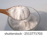 Eco-friendly baking soda.
A versatile white powder that can be used for cooking and cleaning.