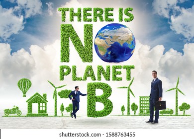 Ecological Concept - There Is No Planet B