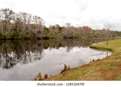 Econlockhatchee River Orlando Florida In January 