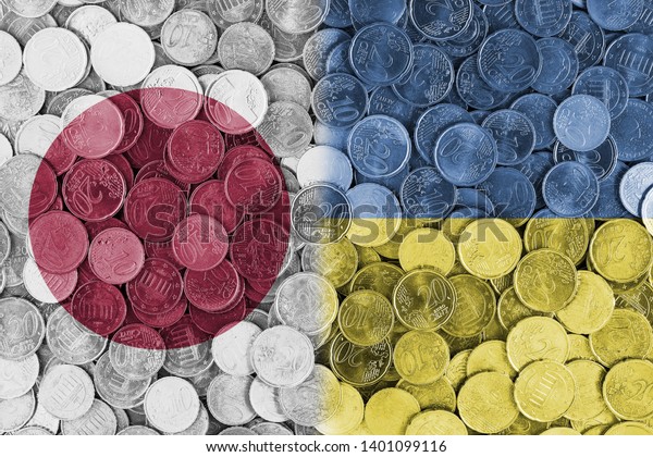 Economical Relationship Between Japan Ukraine International Stock Photo Edit Now 1401099116