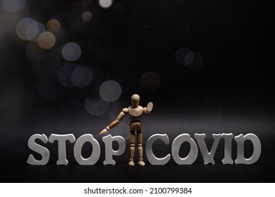 economy and business hits by corona virus. Concept of COVID quarantine and lockdown. Stop covid - Shutterstock ID 2100799384