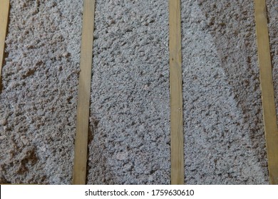Ecowool, Cellulose Floor Insulation, Insulation