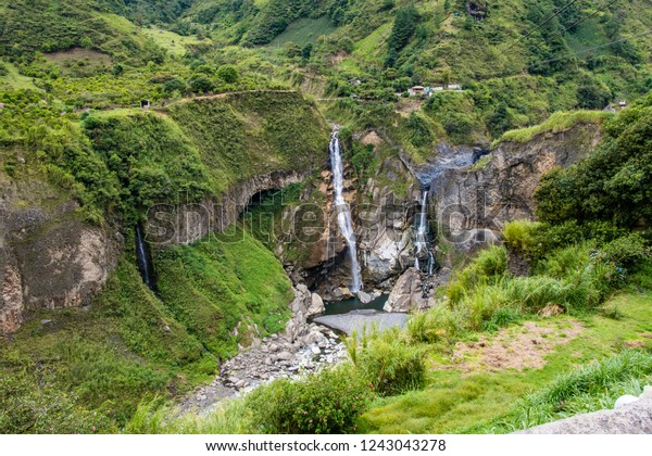 Ecuador Oct 172018 Picturesque Streams Form Stock Photo Edit Now