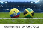 Ecuador vs Jamaica Soccer Match