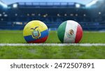 Ecuador vs Mexico Soccer Match