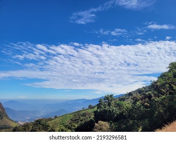 Ecuadorian Andes On The Southern Border With Peru.