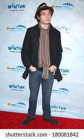 Ed Westwick At Opening Night Of WINTUK By Cirque Du Soleil, Madison Square Garden, New York, NY, November 07, 2007