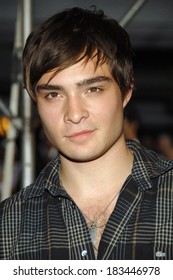 Ed Westwick At Premiere Of Sisterhood Of The Traveling Pants 2, The Ziegfeld Theatre, New York, NY, July 28, 2008 