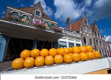 Edam Country Famous For Its Cheese Market Amsterdam Holland