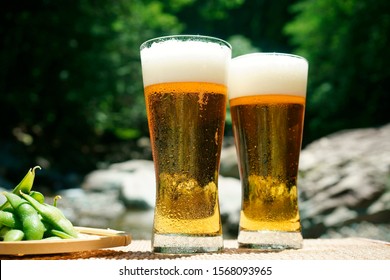 枝豆 ビール の画像 写真素材 ベクター画像 Shutterstock