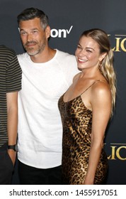 Eddie Cibrian And LeAnn Rimes At The World Premiere Of 'The Lion King' Held At The Dolby Theatre In Hollywood, USA On July 9, 2019.