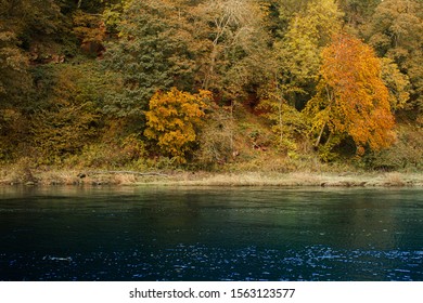 The Eden River Along Cumbria