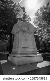 Edgar Allen Poe Headstone Scenic