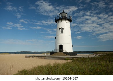 Edgartown Lighthouse,  MarthaÃ?Â´s Vineyard, New England, Massachusetts, USA, Leuchtturm Edgartown, Marthas Vineyard, Neu England