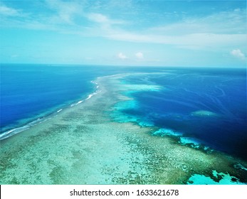 Edge Of Atoll In Truk Lagoon (Chuuk Lagoon)