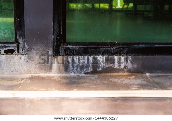 Edge Door That Caused Limestone Weather Stock Photo Edit Now