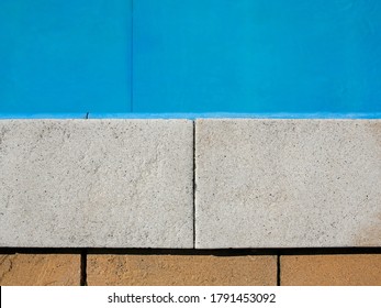 Edge Of Swimming Pool, Top View, Background