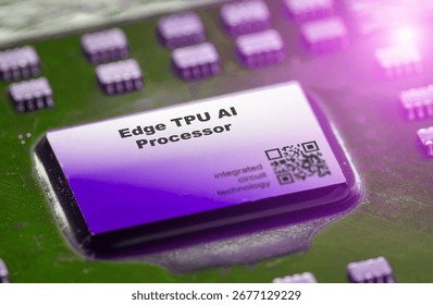 Edge TPU AI Processor Small, efficient chips designed for AI inference on edge devices. integrated circuits ICs