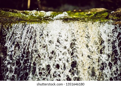 The Edge Of The Waterfall Fast Shutter Speed